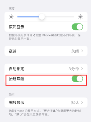 上高苹果授权维修站分享iPhone轻点无法唤醒怎么办