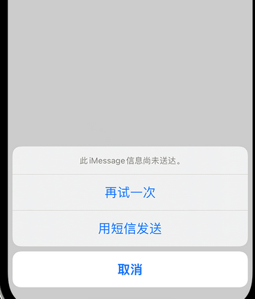 上高apple维修iPhone上无法正常发送iMessage信息