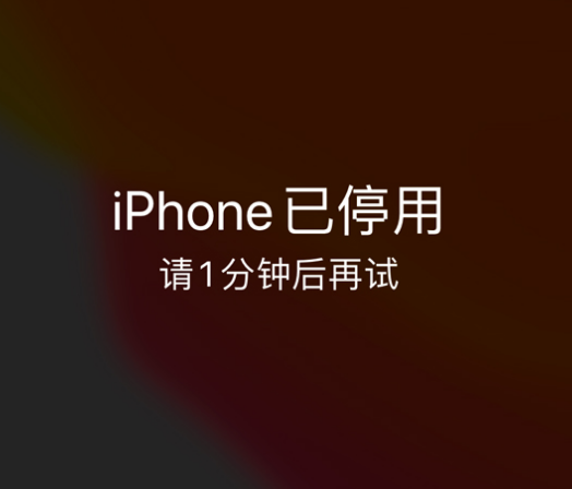 上高苹果手机维修分享:iPhone 显示“不可用”或“已停用”怎么办？还能保留数据吗？ 